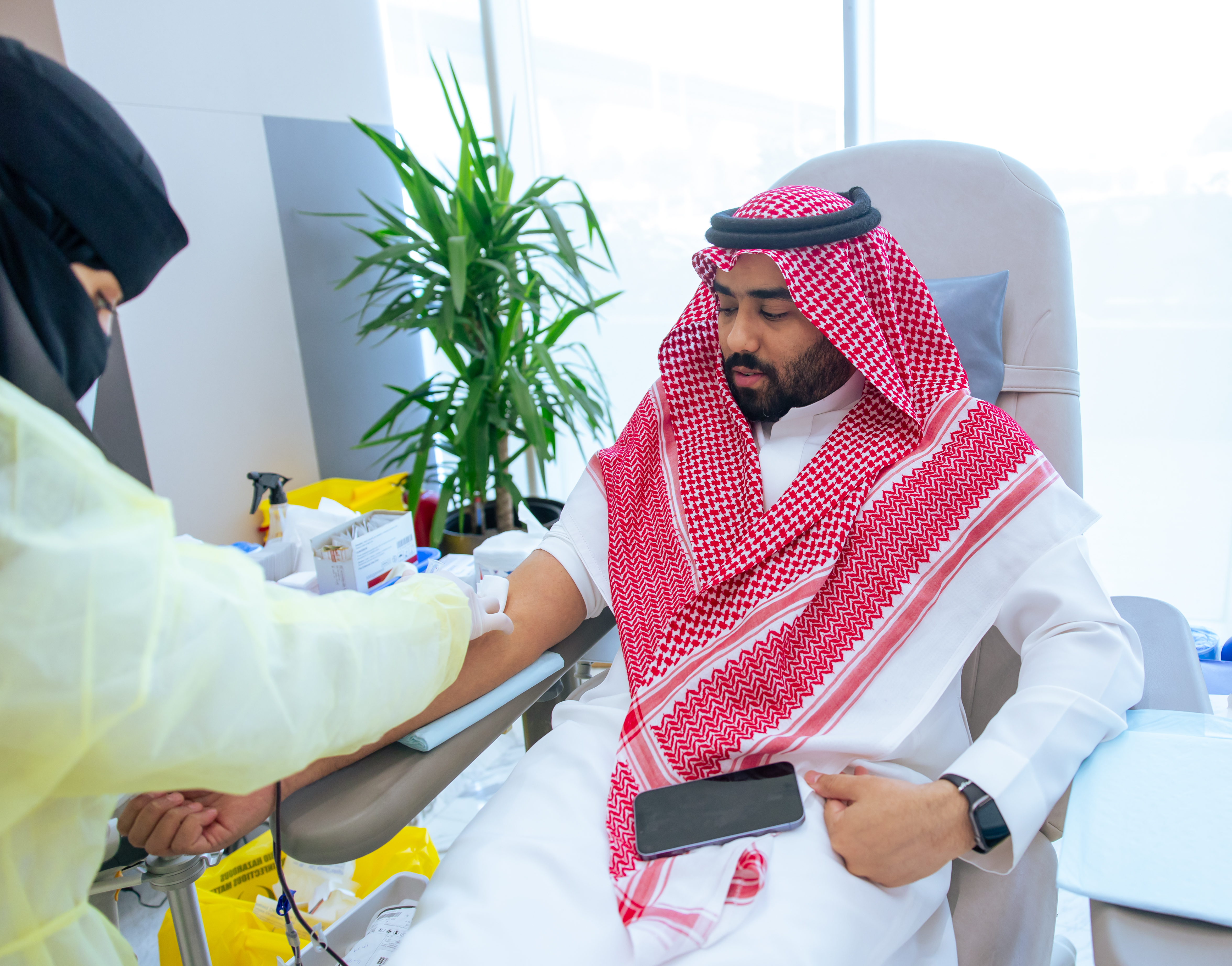 الحملة الثالثة للتبرع بالدم