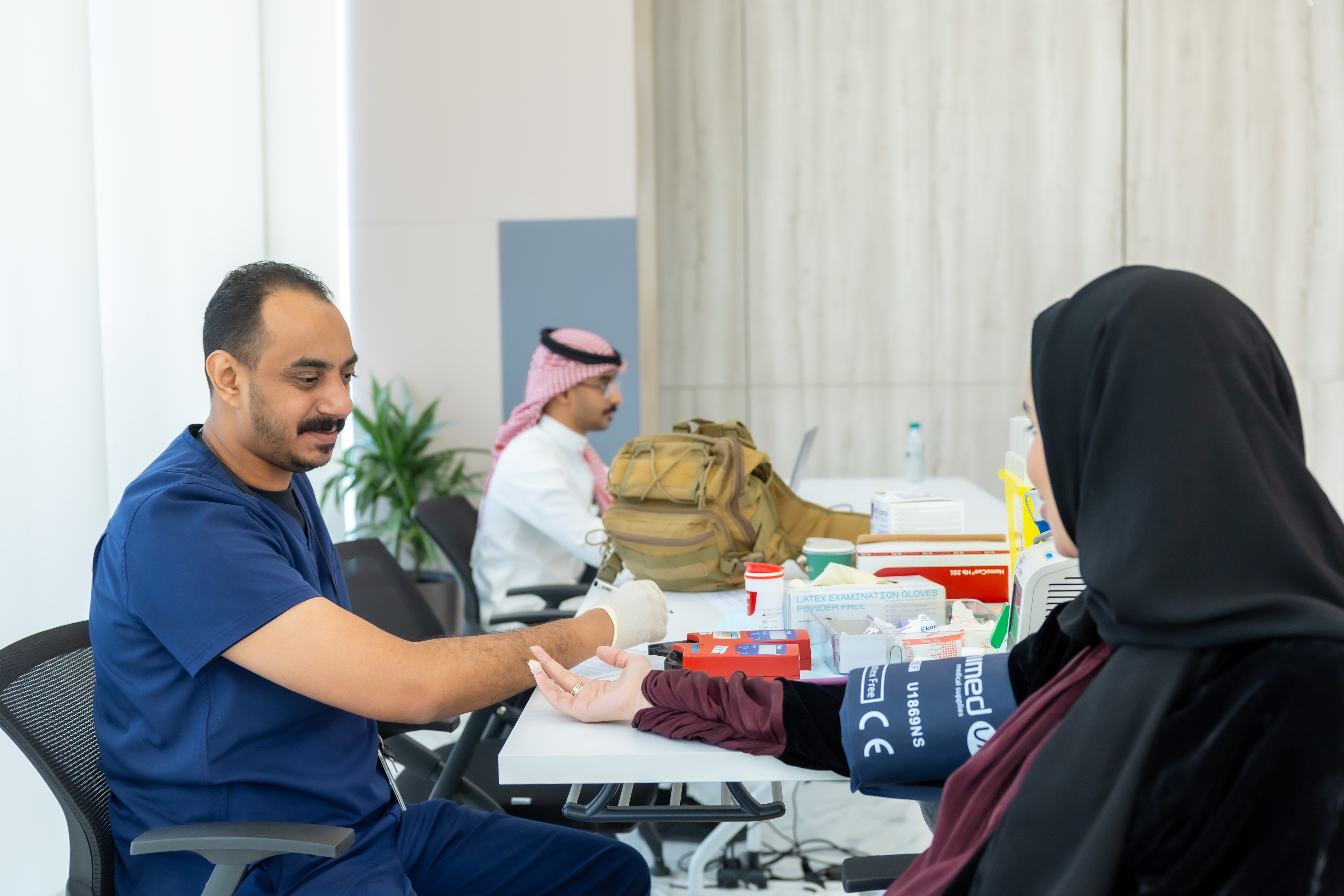 الحملة الثالثة للتبرع بالدم