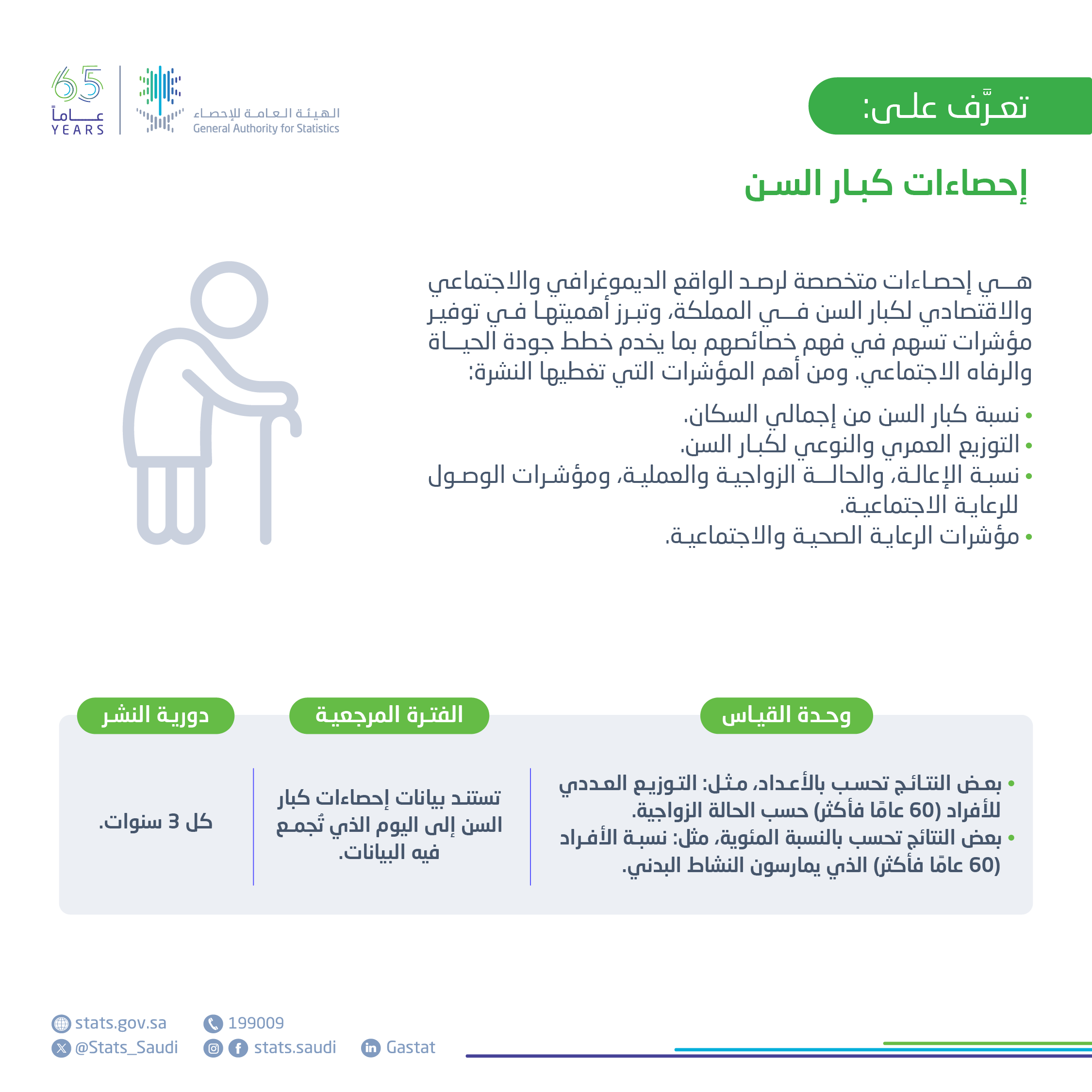 إحصاءات كبار السن