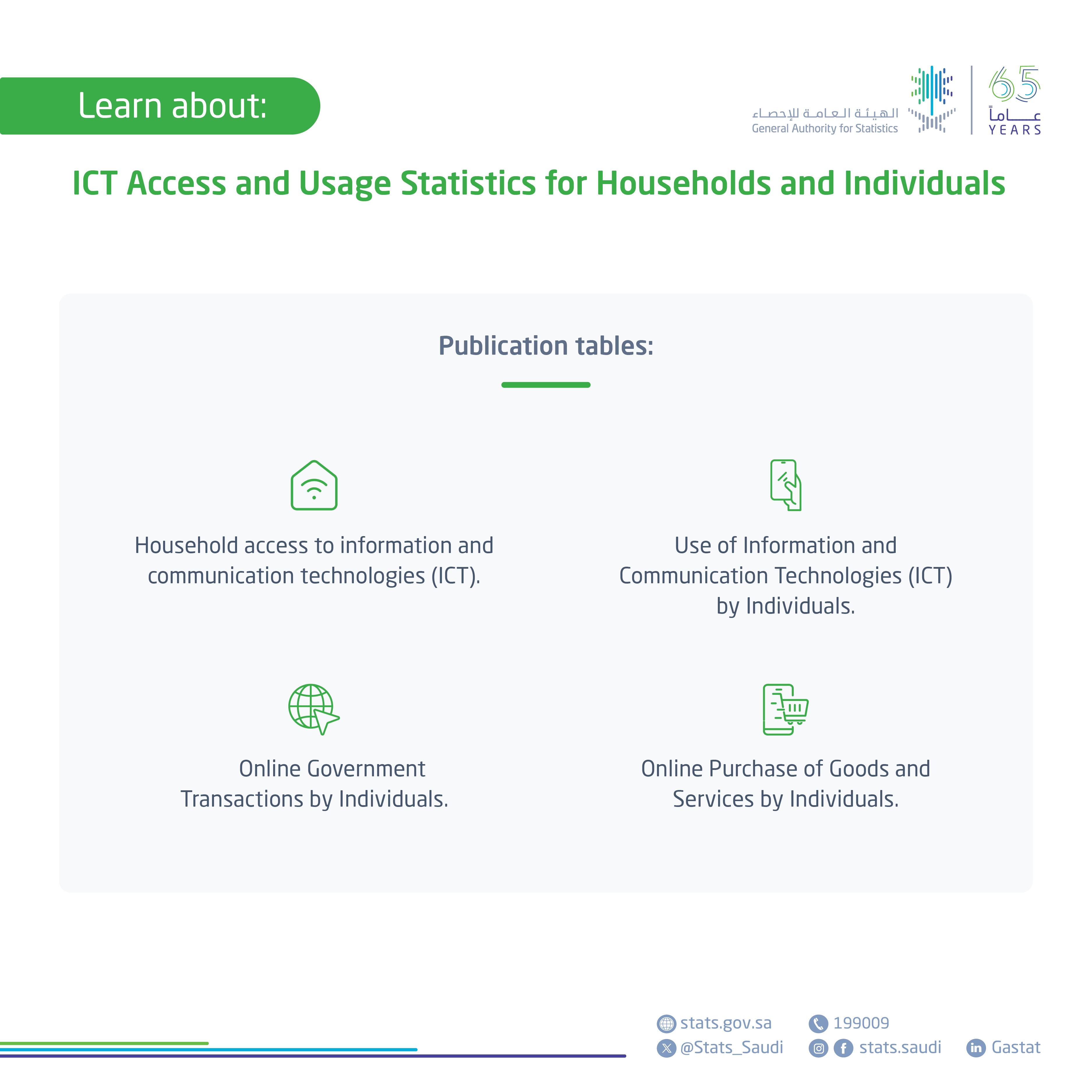 Access and Use of Information and Communications Technology for Families and Individuals