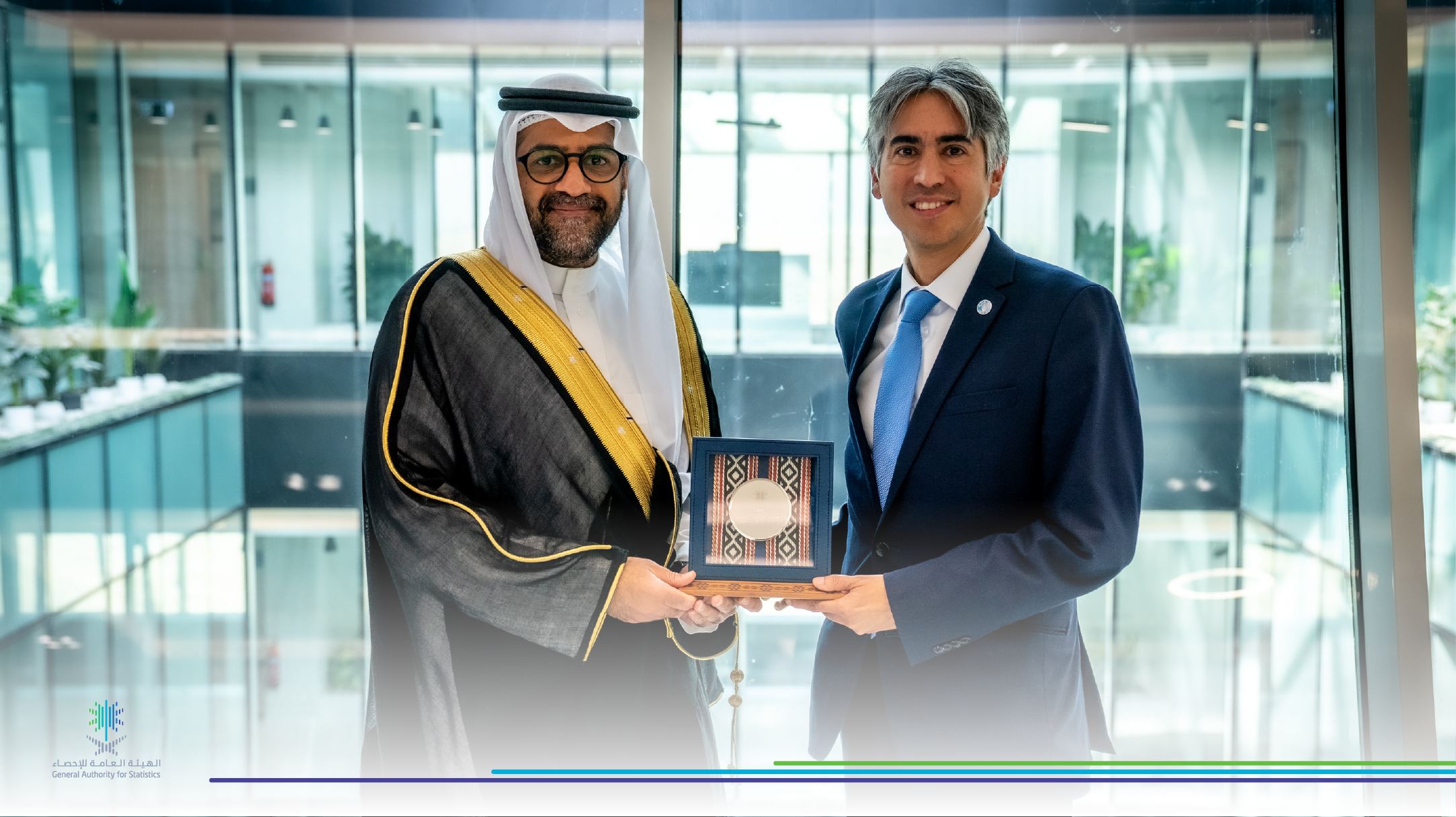 GASTAT’s President receives Chief Statistician of FAO