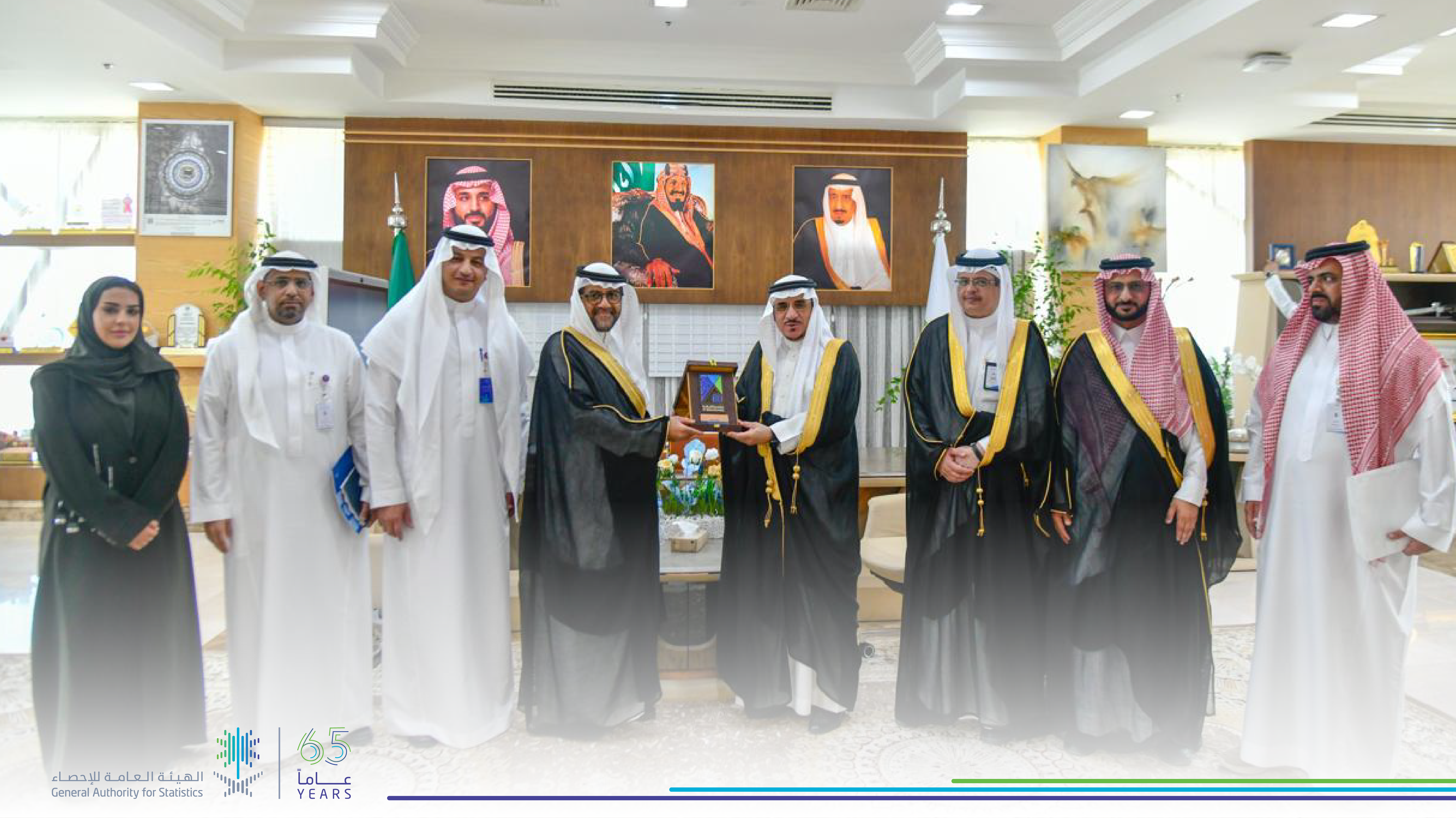 رئيس جامعة الباحة يلتقى رئيس الهيئة العامة للإحصاء لبحث سبل التعاون المشترك