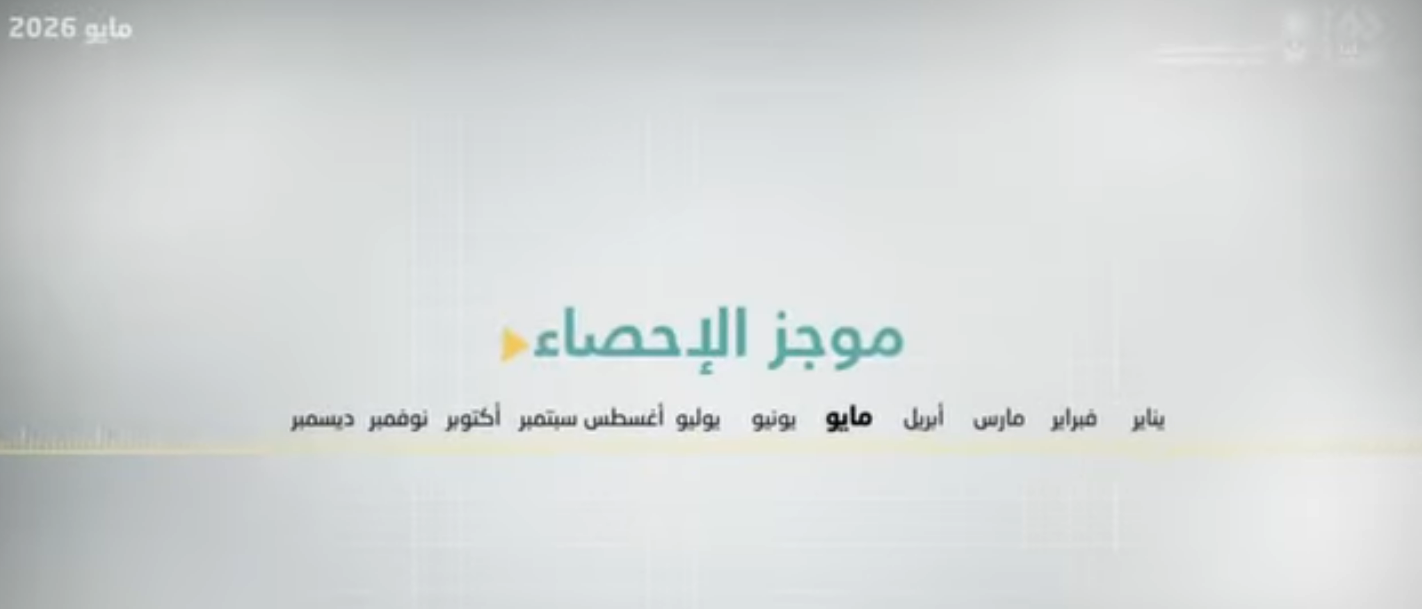 الهيئة العامة للإحصاء في مايو 2026م