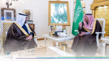 Prince of Qassim region receives GASTAT president