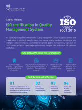GASTAT obtains  ISO certification in quality management system