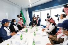وزير الاقتصاد والتخطيط يتفقد "غرفة التحكم" و"مركز الاتصال الإحصائي" لـ " تعداد السعودية 2022"